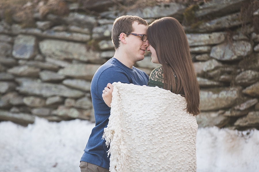 Moses Cone Manor Engagement Photographer