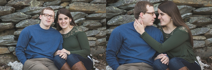 Moses Cone Manor Engagement Photographer