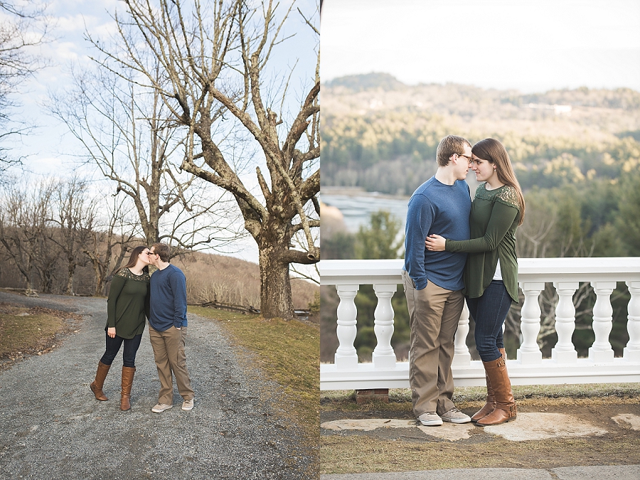 Moses Cone Manor Engagement Photographer