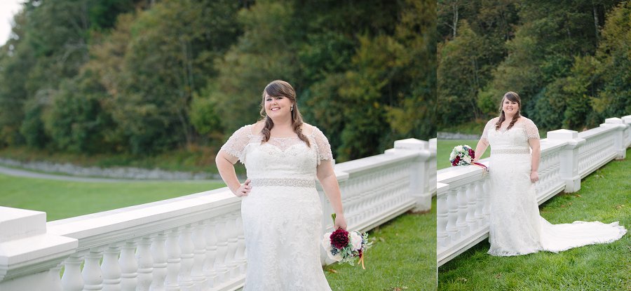 Blowing Rock, NC Bridal Portraits