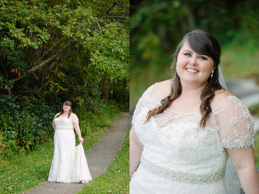 Blowing Rock, NC Bridal Portraits