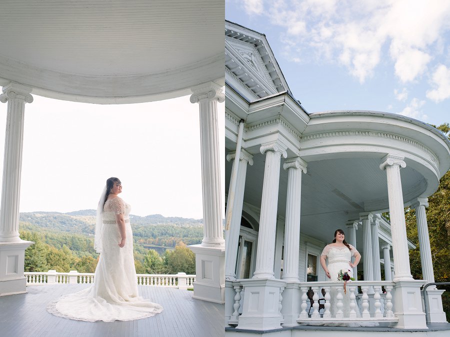 Blowing Rock, NC Bridal Portraits