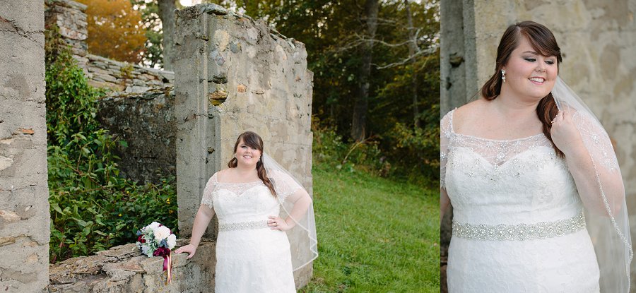 Blowing Rock, NC Bridal Portraits