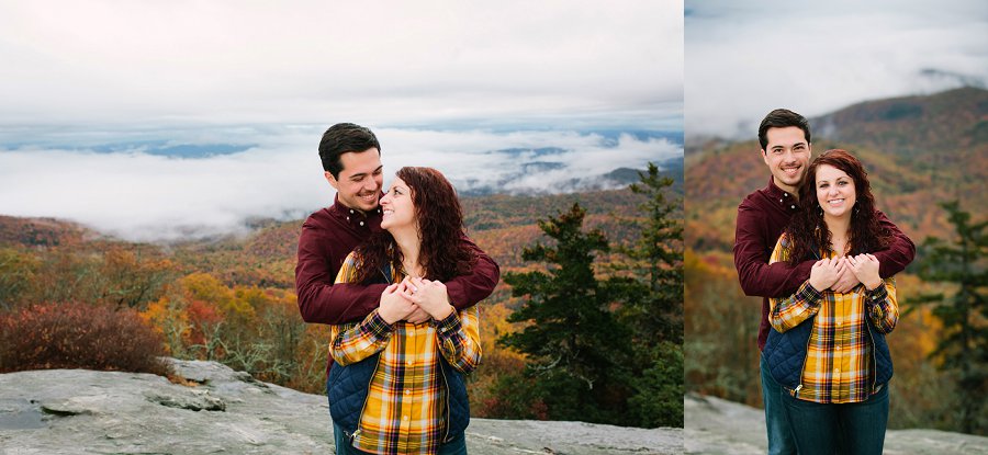 Blue Ridge Parkway Engagement Photographer