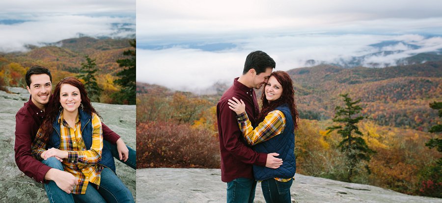 Blue Ridge Parkway Engagement Photographer