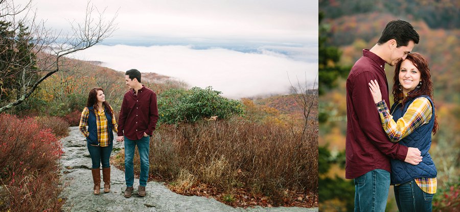 Blue Ridge Parkway Engagement Photographer