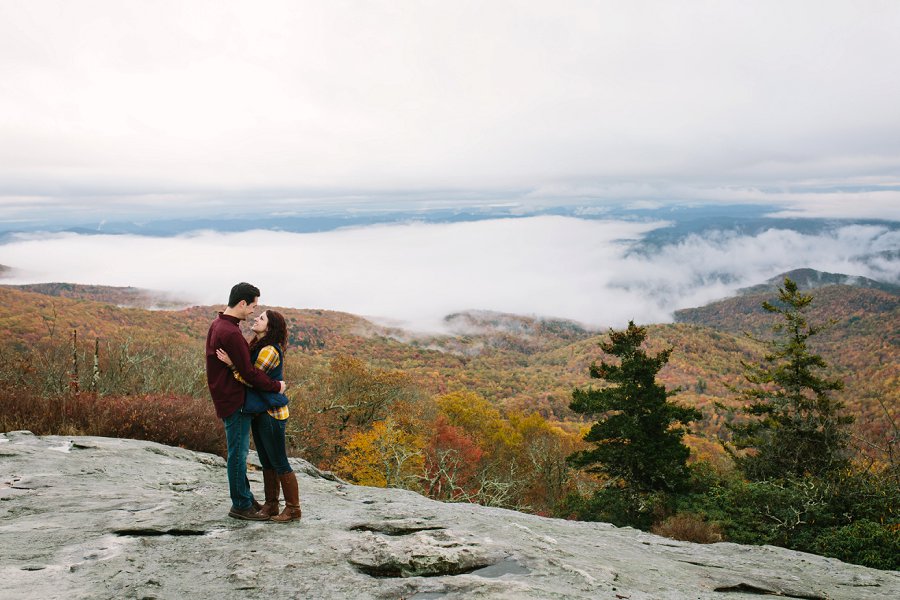 Blue Ridge Parkway Engagement Photographer