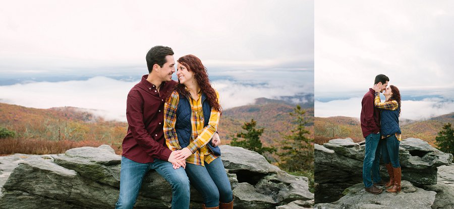 Blue Ridge Parkway Engagement Photographer