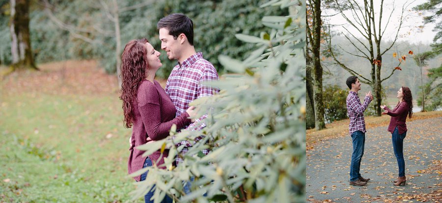 Blue Ridge Parkway Engagement Photographer