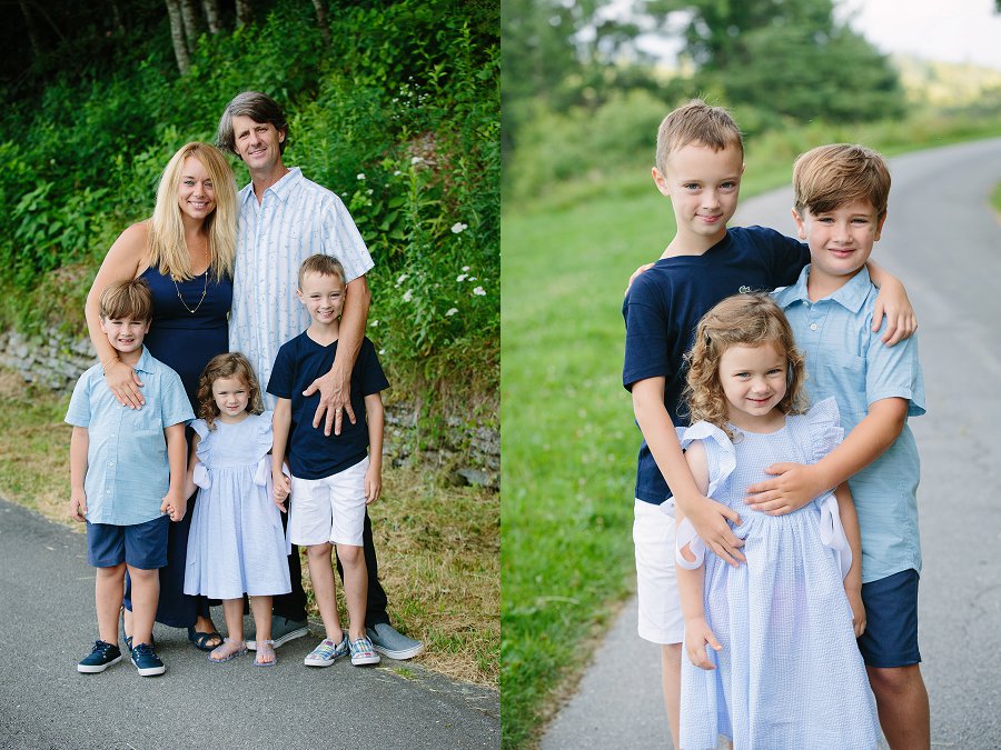 Blowing Rock Extended Family Photographer