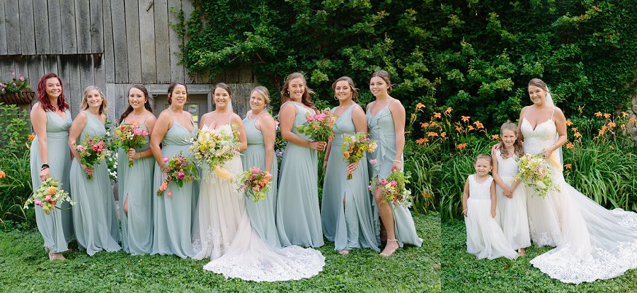 The Barn on New River Wedding