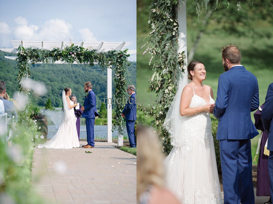 The Barn on New River Wedding