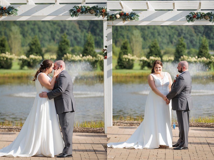 The Barn on New River Wedding