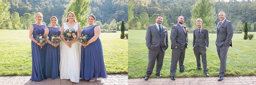 The Barn on New River Wedding