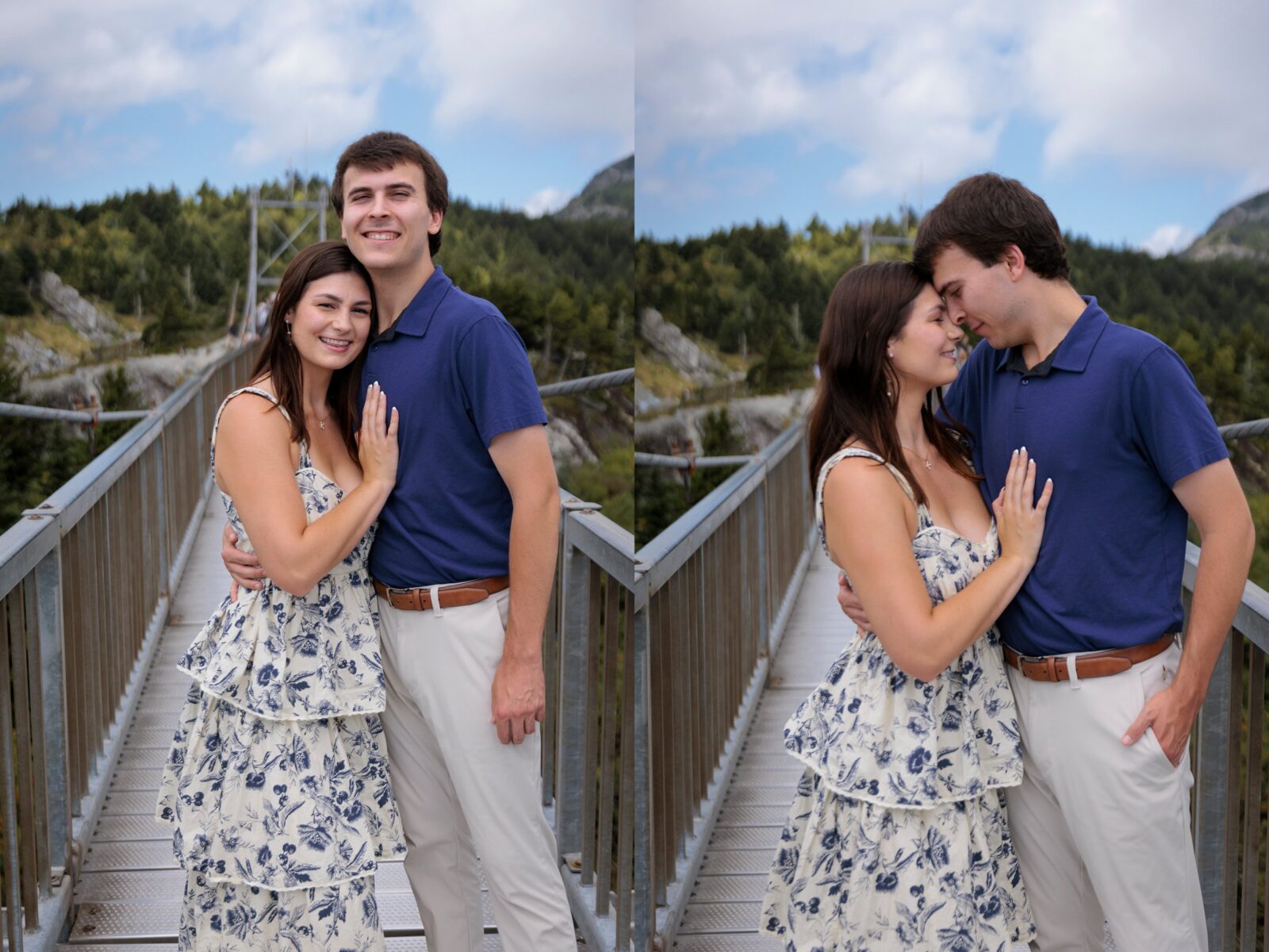 mile high swinging bridge