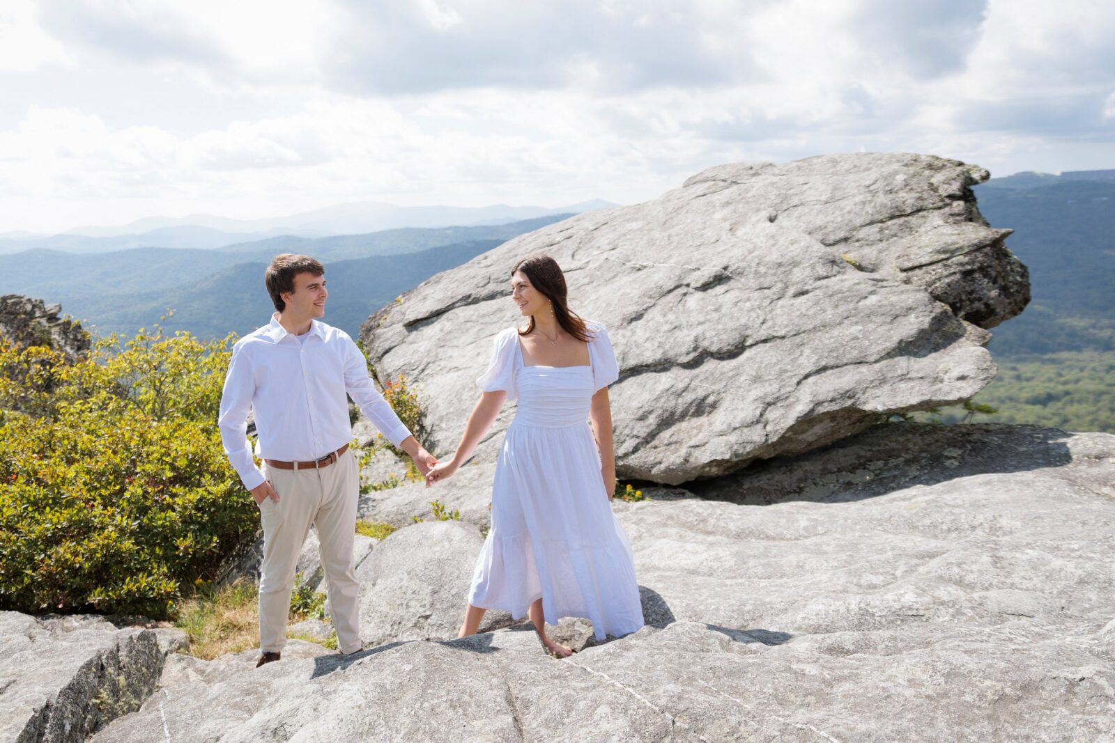 Grandfather Mountain Engagement Pictures