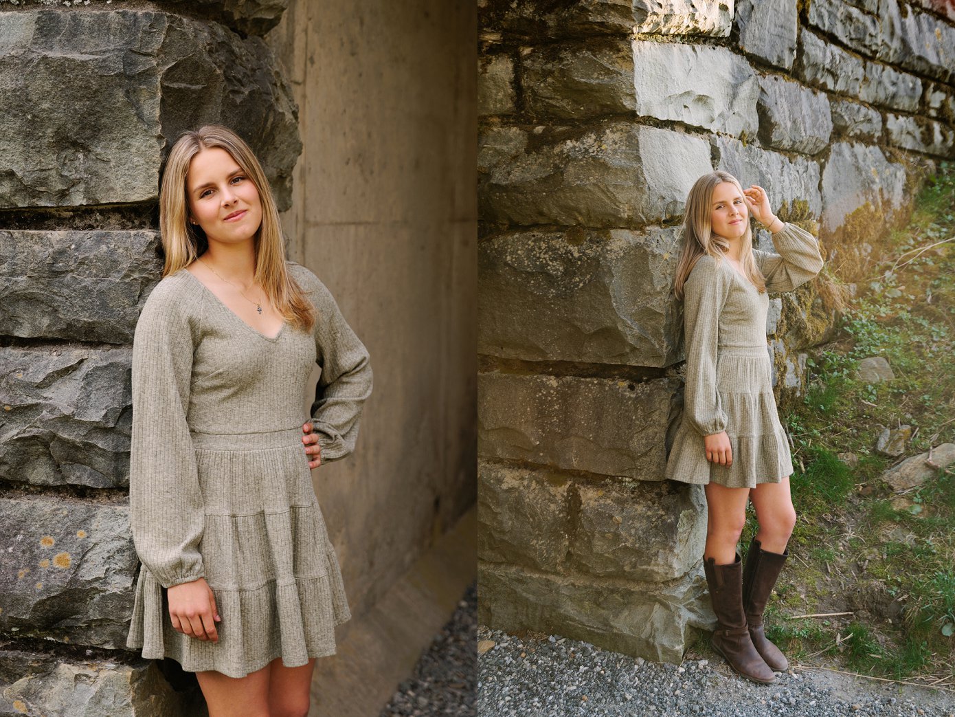 Boone senior photographer capturing mountain senior photos on the Blue Ridge Parkway