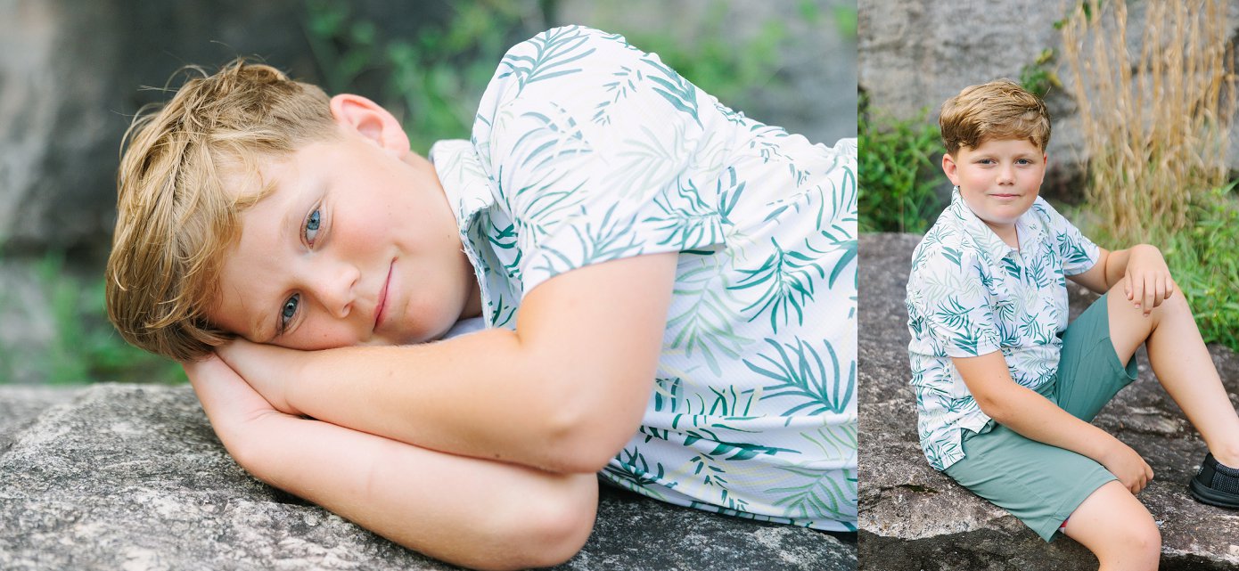 Candid portraits Rock Face recreation area