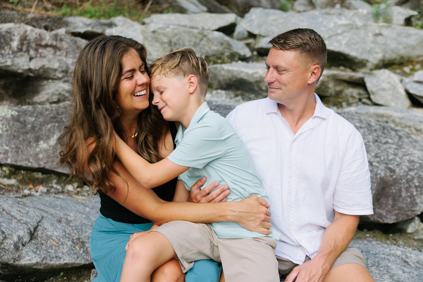 Family photographer in NC mountains