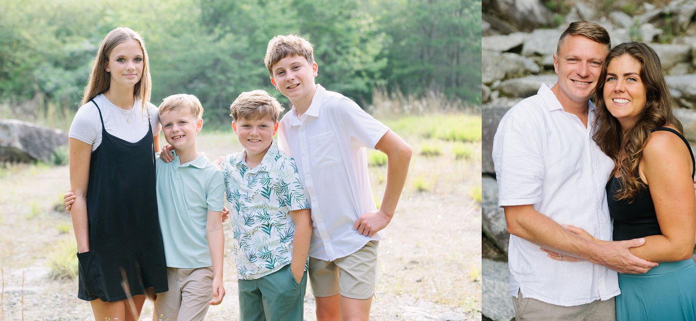 Family photographer in NC mountains